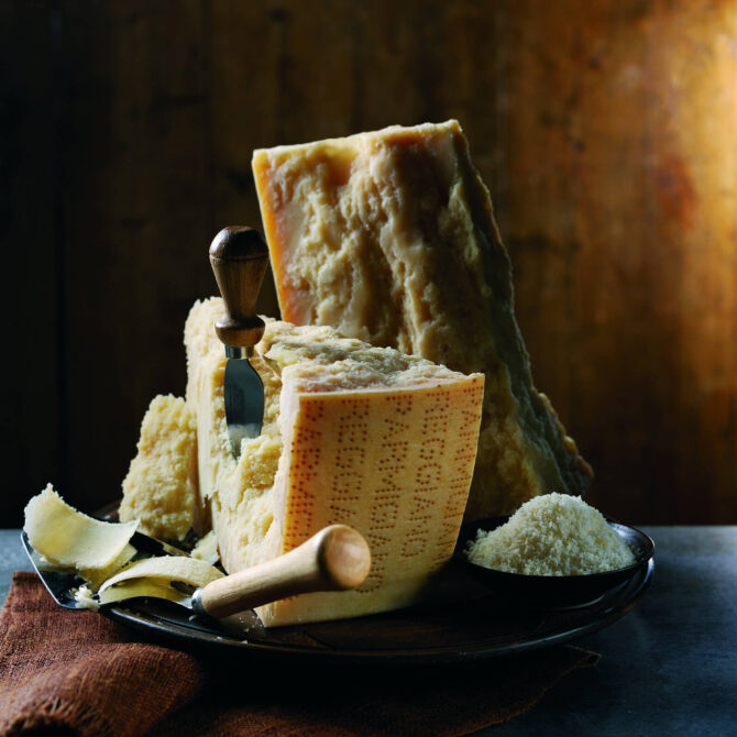 Parmigiano reggiano dop printed mark consortium jexture